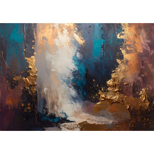 Luminous Passage Light Path - Guiding AI Wall Mural Luminous Passage Light Path - Guiding AI Wall Mural