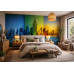 Empire Triptych Impasto - AI Art Wall Mural for Contemporary Interiors Empire Triptych Impasto - AI Art Wall Mural for Contemporary Interiors