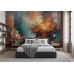 Radiant Divide Light Split - Dramatic AI Wall Mural Radiant Divide Light Split - Dramatic AI Wall Mural