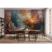 Radiant Divide Light Split - Dramatic AI Wall Mural Radiant Divide Light Split - Dramatic AI Wall Mural