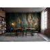 Verdigris Patina - AI Art Wall Mural for Contemporary Interiors Verdigris Patina - AI Art Wall Mural for Contemporary Interiors
