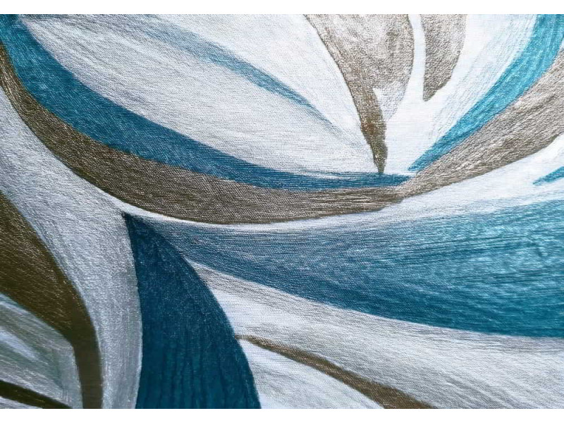 Teal Tide Ocean Waves - Calming AI Wall Mural Teal Tide Ocean Waves - Calming AI Wall Mural