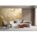 Golden Meadow Whisper - AI Art Wall Mural for Contemporary Interiors Golden Meadow Whisper - AI Art Wall Mural for Contemporary Interiors