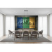 Triad of New York - AI Art Wall Mural for Contemporary Interiors Triad of New York - AI Art Wall Mural for Contemporary Interiors