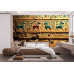 Stylized Egyptian Figures - AI Art Wall Mural for Contemporary Interiors Stylized Egyptian Figures - AI Art Wall Mural for Contemporary Interiors