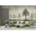 Vintage Landscape with Trees - AI Art Wall Mural for Contemporary Interiors Vintage Landscape with Trees - AI Art Wall Mural for Contemporary Interiors