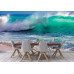Powerful Ocean Wave - AI Art Wall Mural for Contemporary Interiors Powerful Ocean Wave - AI Art Wall Mural for Contemporary Interiors