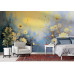 Soft Sunrise Floral Daisy - AI Art Wall Mural for Contemporary Interiors Soft Sunrise Floral Daisy - AI Art Wall Mural for Contemporary Interiors