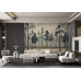 Vintage Forest Landscape - AI Art Wall Mural for Contemporary Interiors Vintage Forest Landscape - AI Art Wall Mural for Contemporary Interiors