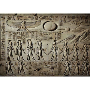 Ancient Egypt Temple - AI Art Wall Mural for Contemporary Interiors Ancient Egypt Temple - AI Art Wall Mural for Contemporary Interiors | Wall4Soul
