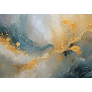 Celestial Flow Star Patterns - Cosmic AI Wall Mural Celestial Flow Star Patterns - Cosmic AI Wall Mural | Wall4Soul