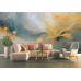 Celestial Flow Star Patterns - Cosmic AI Wall Mural