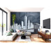 Manhattan Facets - AI Art Wall Mural for Contemporary Interiors Manhattan Facets - AI Art Wall Mural for Contemporary Interiors