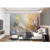 Autumn Whispers - AI Art Wall Mural for Contemporary Interiors Autumn Whispers - AI Art Wall Mural for Contemporary Interiors