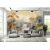 Stone Bridge Over Tranquil River Mural - AI Art Wall Mural for Contemporary Interiors Stone Bridge Over Tranquil River Mural - AI Art Wall Mural for Contemporary Interiors