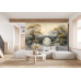 Misty Bridge - AI Art Wall Mural for Contemporary Interiors Misty Bridge - AI Art Wall Mural for Contemporary Interiors