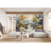 Tranquil Crossing - AI Art Wall Mural for Contemporary Interiors Tranquil Crossing - AI Art Wall Mural for Contemporary Interiors