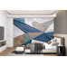 Geometric Harmony Abstract Design - Modern AI Wall Mural Geometric Harmony Abstract Design - Modern AI Wall Mural