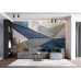 Geometric Harmony Abstract Design - Modern AI Wall Mural Geometric Harmony Abstract Design - Modern AI Wall Mural