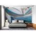 Teal Tide Ocean Waves - Calming AI Wall Mural Teal Tide Ocean Waves - Calming AI Wall Mural