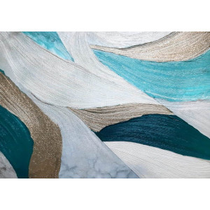 Aegean Swirls Blue Patterns - Mediterranean AI Wall Mural Aegean Swirls Blue Patterns - Mediterranean AI Wall Mural | Wall4Soul
