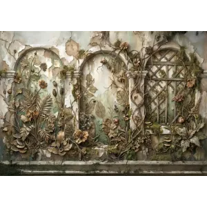 Vintage Botanical Relief Vintage Botanical Relief | Wall4Soul