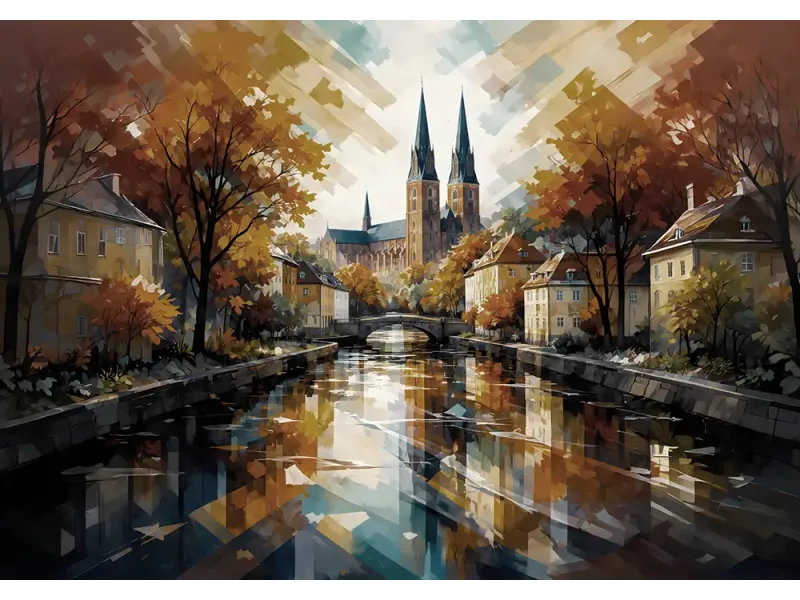 Autumn Cathedral Canal