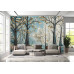 Serene Forest - AI Art Wall Mural for Contemporary Interiors Serene Forest - AI Art Wall Mural for Contemporary Interiors