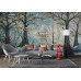 Serene Forest - AI Art Wall Mural for Contemporary Interiors Serene Forest - AI Art Wall Mural for Contemporary Interiors