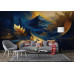 Mountain of Dreams - AI Art Wall Mural for Contemporary Interiors Mountain of Dreams - AI Art Wall Mural for Contemporary Interiors