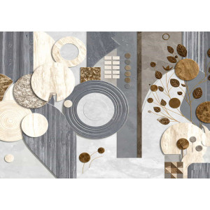 The Gilded Grove Luxury Forest - Opulent AI Wall Mural The Gilded Grove Luxury Forest - Opulent AI Wall Mural