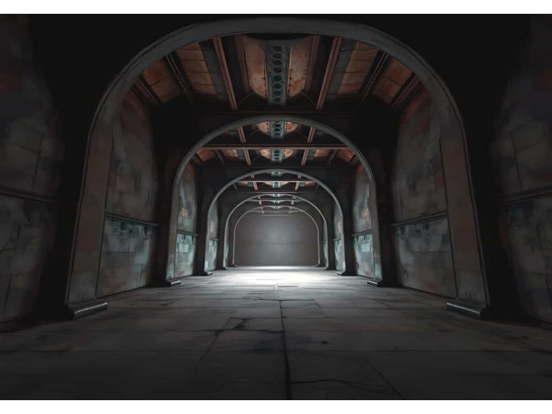 The Industrial Archway - AI Art Wall Mural for Contemporary Interiors The Industrial Archway - AI Art Wall Mural for Contemporary Interiors