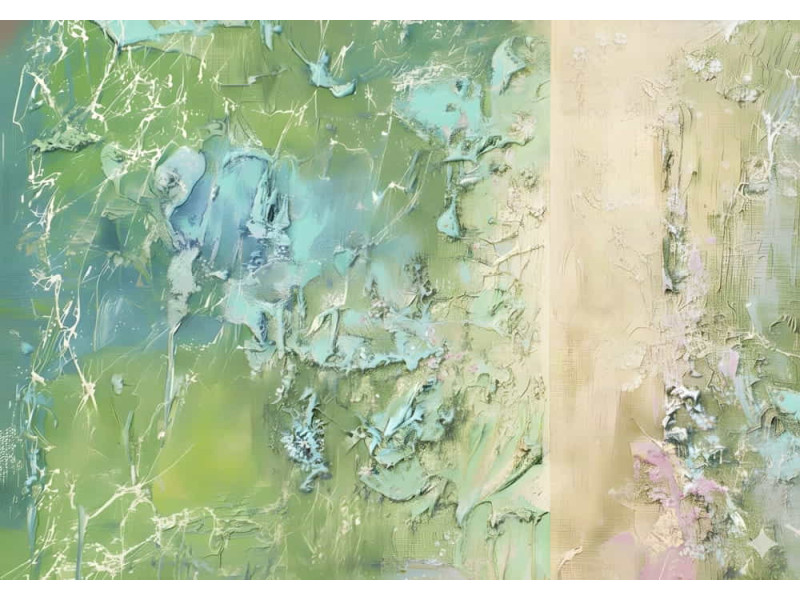 Earth and Sky Divide - AI Art Wall Mural for Contemporary Interiors Earth and Sky Divide - AI Art Wall Mural for Contemporary Interiors