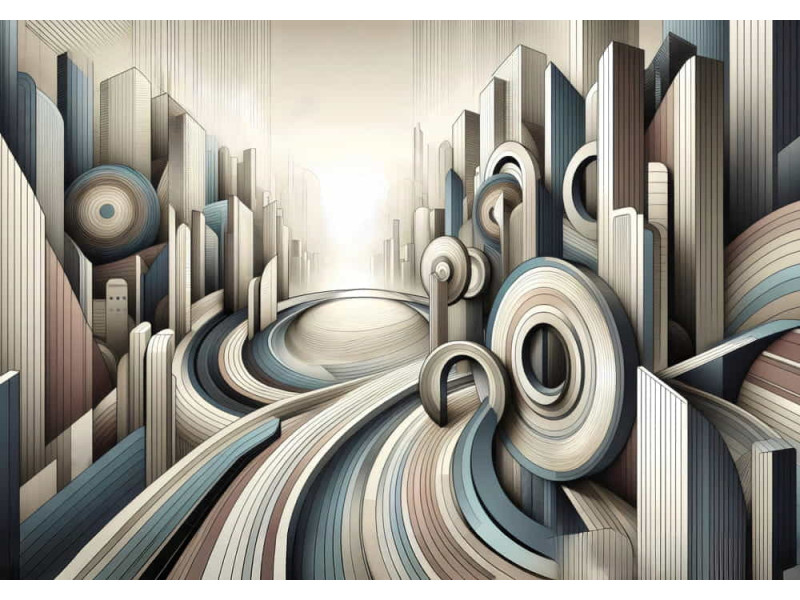 Veins of the Earth - AI Art Wall Mural for Contemporary Interiors Veins of the Earth - AI Art Wall Mural for Contemporary Interiors