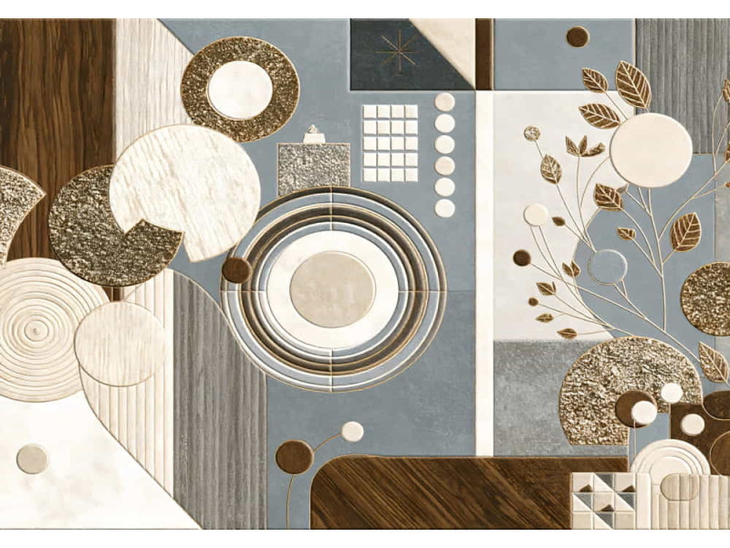Modern Harmony Balanced Design - Contemporary AI Wall Mural Modern Harmony Balanced Design - Contemporary AI Wall Mural