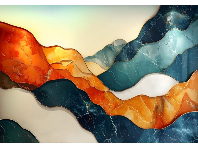 Aurora Veins Northern Lights Effect - Magical AI Wall Mural Aurora Veins Northern Lights Effect - Magical AI Wall Mural