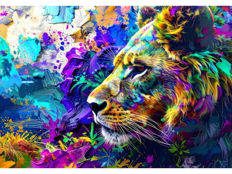 Prismatic Sovereign Crystal Effects - Dazzling AI Wall Mural Prismatic Sovereign Crystal Effects - Dazzling AI Wall Mural