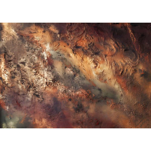 Rust and Ember - AI Art Wall Mural for Contemporary Interiors Rust and Ember - AI Art Wall Mural for Contemporary Interiors | Wall4Soul