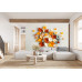 Harvest Bloom - AI Art Wall Mural for Contemporary Interiors