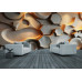 Whispering Wood Forest Scene - Nature AI Wall Mural