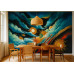 Cosmic Cloudburst Star Rain - Celestial AI Wall Mural Cosmic Cloudburst Star Rain - Celestial AI Wall Mural