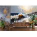 Crashing Waves - AI Art Wall Mural for Contemporary Interiors