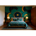 The Emerald Moon Mandala Mystical Design - Spiritual AI Wall Mural The Emerald Moon Mandala Mystical Design - Spiritual AI Wall Mural