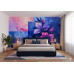 Twilight Bloom - AI Art Wall Mural for Contemporary Interiors Twilight Bloom - AI Art Wall Mural for Contemporary Interiors