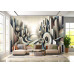 Veins of the Earth - AI Art Wall Mural for Contemporary Interiors Veins of the Earth - AI Art Wall Mural for Contemporary Interiors