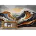 Ocean's Embrace - AI Art Wall Mural for Contemporary Interiors Ocean's Embrace - AI Art Wall Mural for Contemporary Interiors