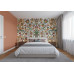 Slavic Bloom Tapestry - AI Art Wall Mural for Contemporary Interiors Slavic Bloom Tapestry - AI Art Wall Mural for Contemporary Interiors