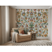 Slavic Bloom Tapestry - AI Art Wall Mural for Contemporary Interiors Slavic Bloom Tapestry - AI Art Wall Mural for Contemporary Interiors