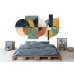 Geometric Harmony Modern Design - Balanced AI Wall Mural