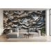 The Weight of Time - AI Art Wall Mural for Contemporary Interiors The Weight of Time - AI Art Wall Mural for Contemporary Interiors